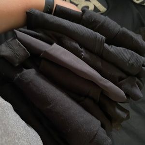 COPY - 10 pairs of black leggings….